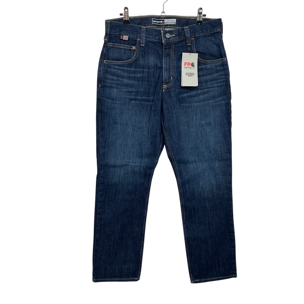 Carhartt FR Flame Resistant Relaxed Straight Rugged Flex‎ Jean 31x30 Workwear